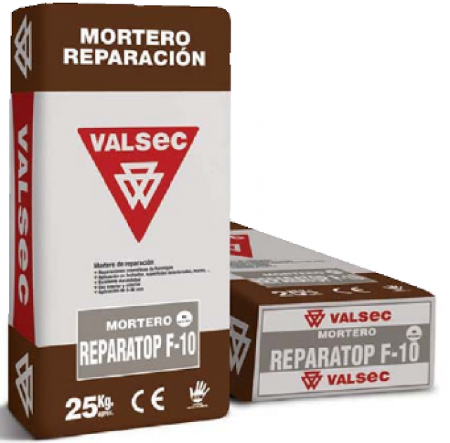 Mortero Reparatop F10 saco 25kg